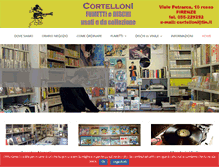 Tablet Screenshot of fumetticortelloni.net